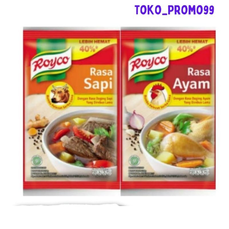 Jual Royco Ayam/ Royco Sapi 220 Gram (Bumbu Kaldu) | Shopee Indonesia