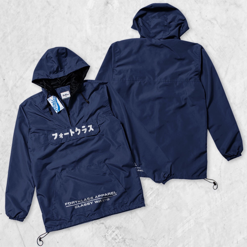 Jual FortKlass Pullover Jfont Polos Jaket Pria Jaket Parasut Unisex ...