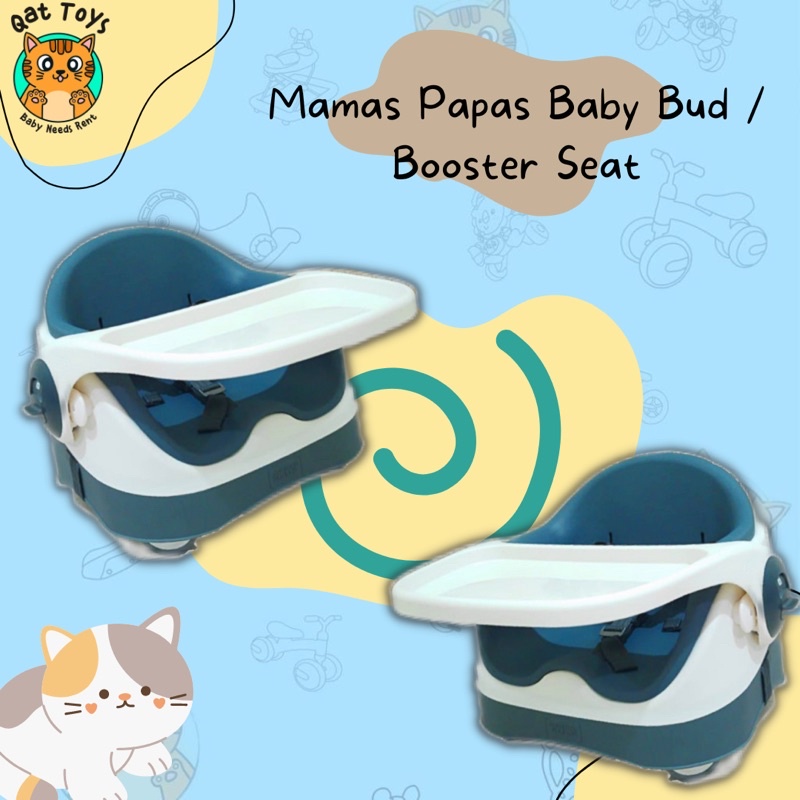 Jual SEWA BOOSTER SEAT MAMAS PAPAS BABY BUD/BOOSTER SEAT (NAVY