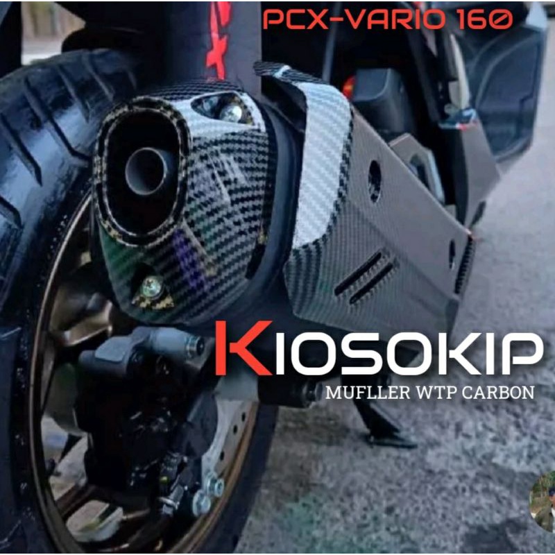 Jual Moncong Knalpot Pcx 160 New Vario 160 New Moncong Knalpot Carbon Vario 160 Pcx 160 2022 5199