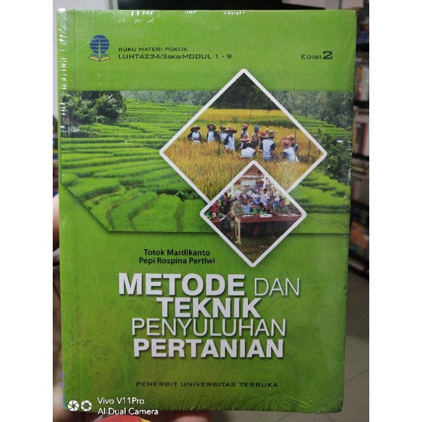 Jual METODE DAN TEKNIK PENYULUHAN PERTANIAN MODUL UT | Shopee Indonesia