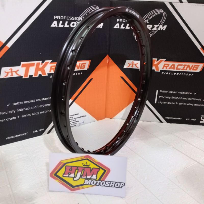 Jual Velg TK Racing Bright Ring 17 Ukuran 140 17 x 140 Warna Hitam ...