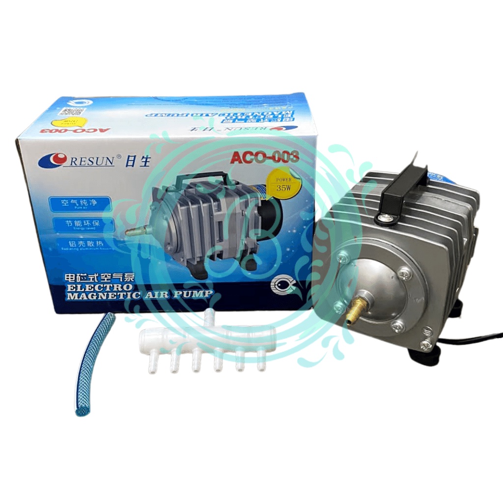 Jual Resun Aco Pompa Udara Aerator Blower Air Compressor Pompa Udara Aquarium Kolanm