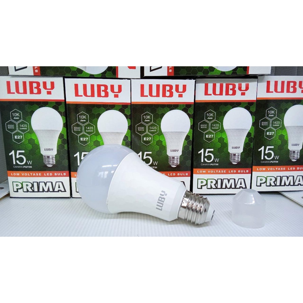 Jual Lampu LED Luby PRIMA 15w / 15 watt LED BULB SNI | Shopee Indonesia