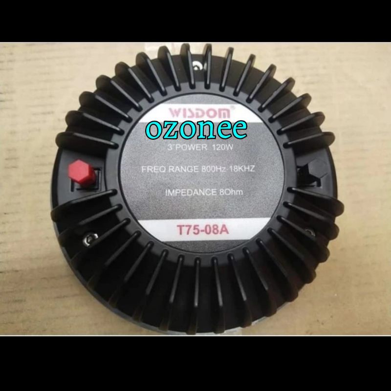 Jual DRIVER TWEETER WISDOM T75-08A ORIGINAL | Shopee Indonesia
