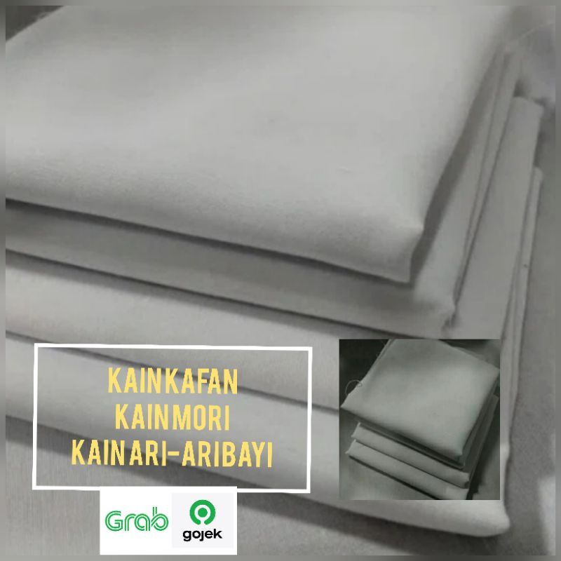 Jual kain kafan kain mori kain putih kain ari ari bayi permeter ...
