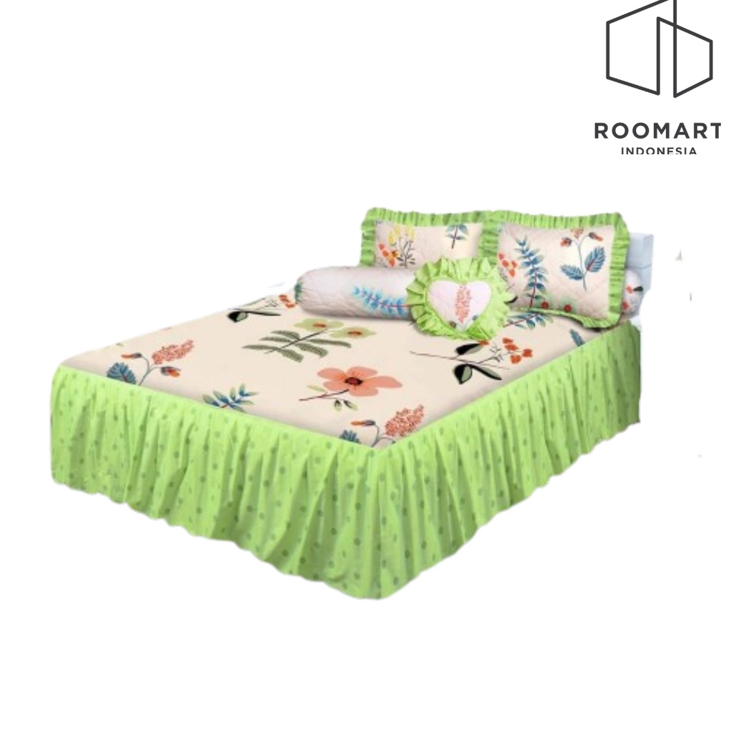 Jual Sprei Rumbai All New My Love Botanic Ukuran 160x200 Queen ...