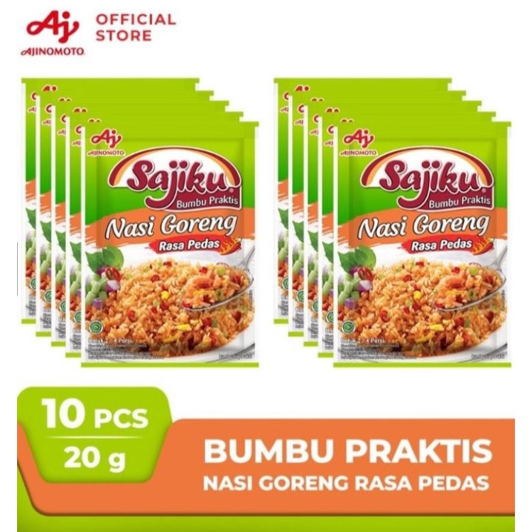 Jual Sajiku Bumbu Praktis Nasi Goreng Pedas G Harga Per Pcs Shopee Indonesia