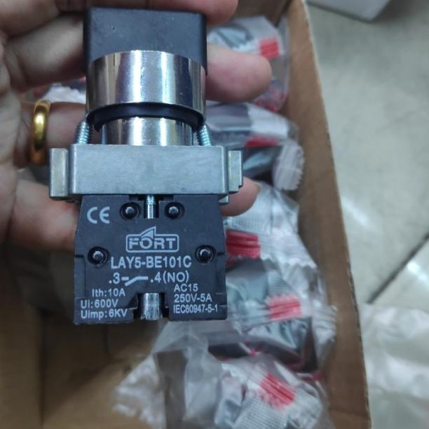 Jual Selector Switch 3 posisi fort LAY5BD33 2NO BLACK FORT | Shopee ...