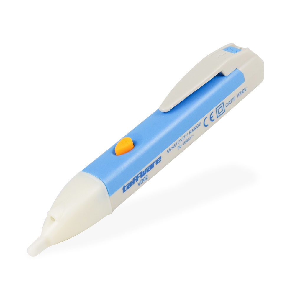 Jual BLUE Pen Non-contact AC Voltage Alert Detector Tegangan 90V-1000V ...
