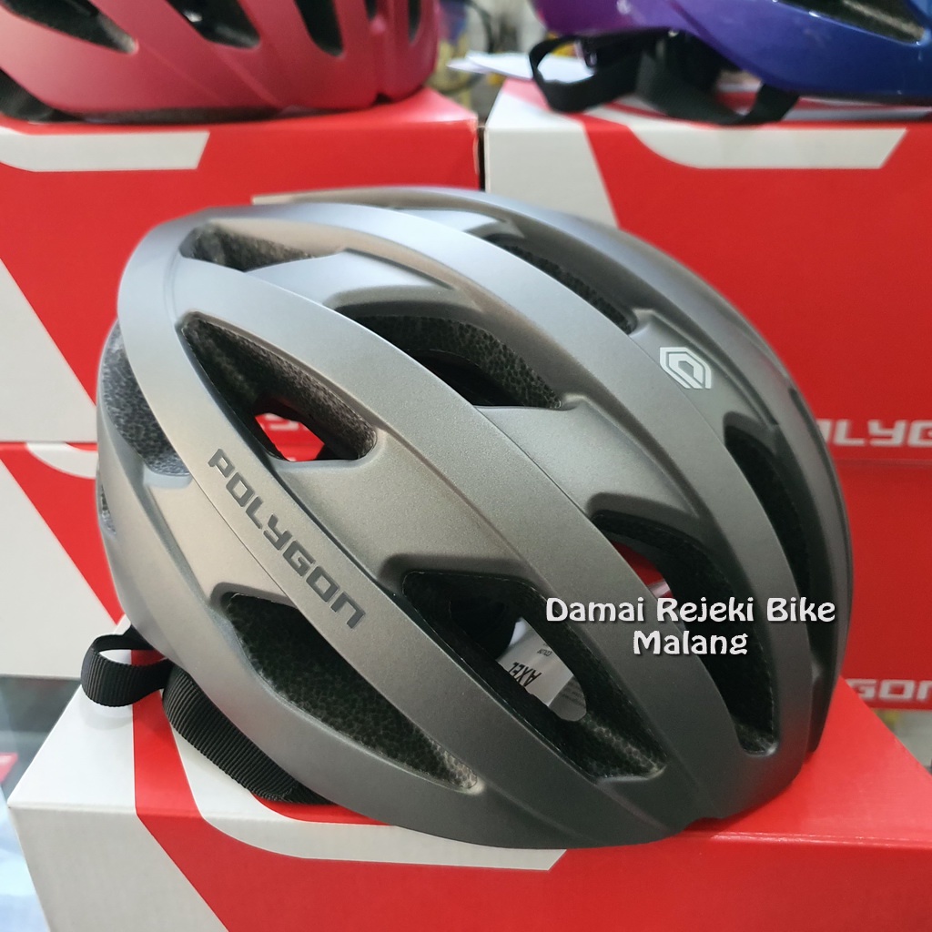 Jual Helm roadbike Polygon AXEL roadbike helmet Shopee Indonesia