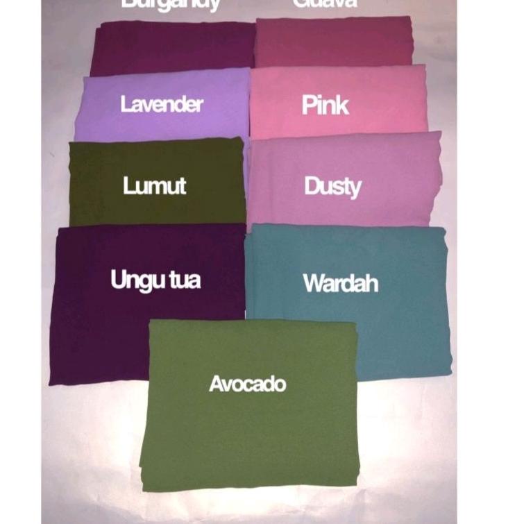 Jual [CBT.18Oc22q] 175 x 75 pashmina ceruty polos by laamia hijab ...