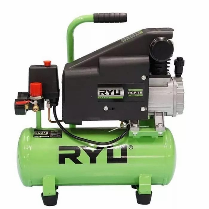 Jual KOMPRESSOR RYU RCP 75 - 1 (3/4HP) 10 liter | Shopee Indonesia