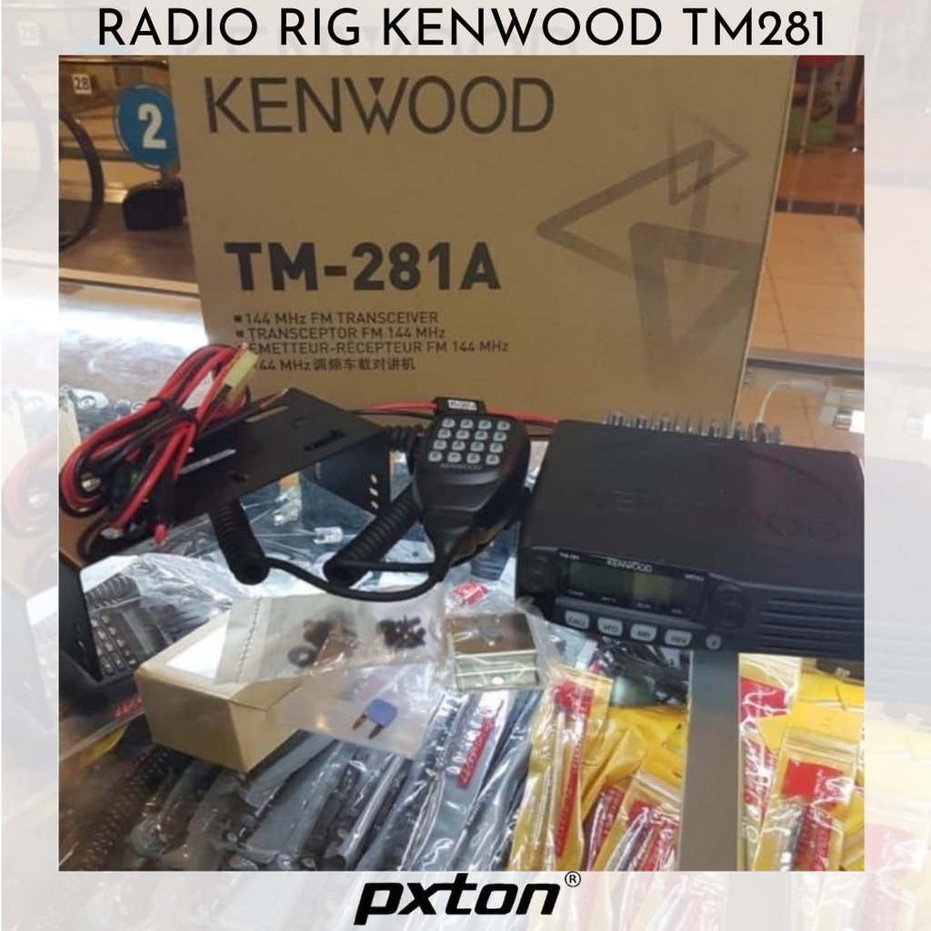Jual PXTON - RADIO WALKIE TALKIE HT RIG KENWOOD TM281 TM 281 281A ...