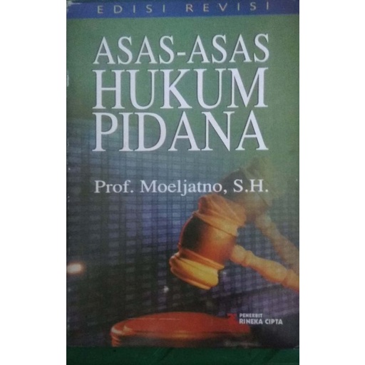 Jual Buku Asas Asas Hukum Pidana Edisi Revisi Shopee Indonesia