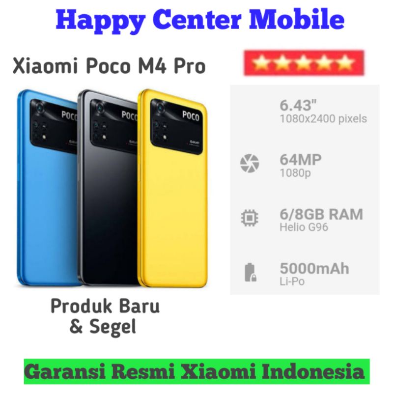 Jual Xiaomi Poco M4 Pro 6/128GB & 8/256GB | Shopee Indonesia