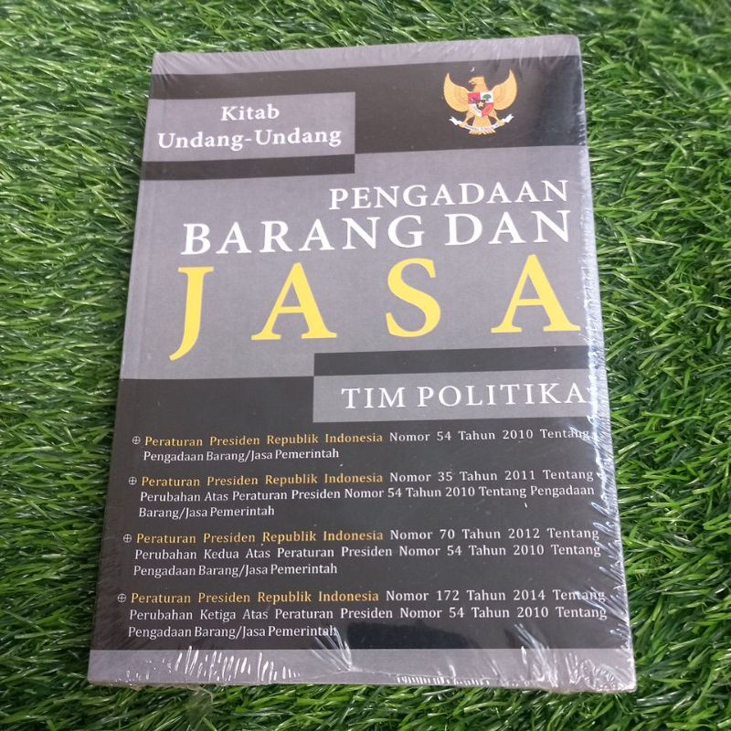 Jual BUKU KITAB UNDANG UNDANG PENGADAAN BARANG DAN JASA | Shopee Indonesia