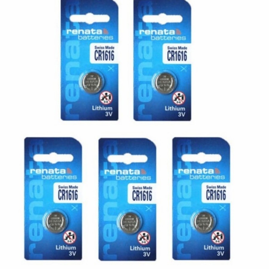 Jual baterai CR1616 Renata original | Shopee Indonesia