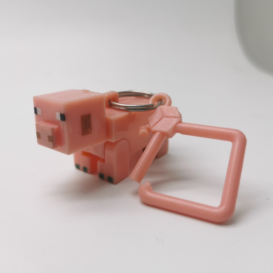 Jual Gantungan Kunci / Hanger Minecraft PIG | Shopee Indonesia