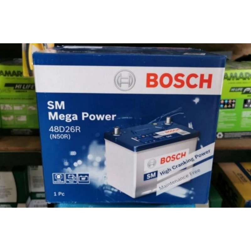 Jual aki colt hino truk Bosch aki kering N50 | Shopee Indonesia