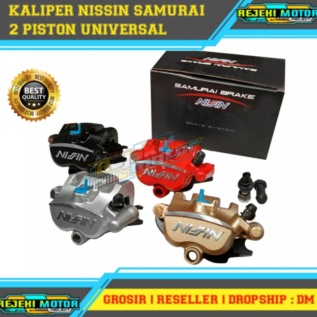 Jual Kaliper Nissin Samurai Piston Universal Banyak Warna Shopee Indonesia