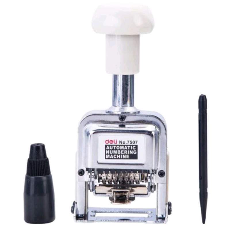 Jual DELI AUTOMATIC NUMBERING MACHINE 6,7, 8,10,12 DIGITS ORIGINAL ...