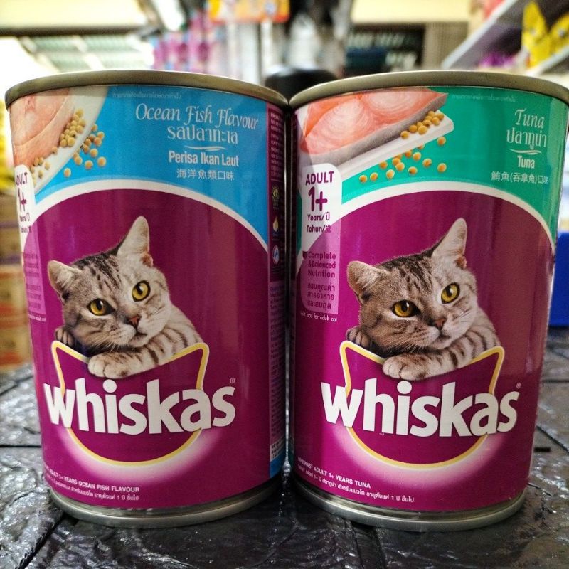 Jual Whiskas basah kaleng 400 gram Shopee Indonesia