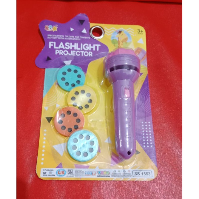Jual MAINAN EDUKASI FLASHLIGHT PROJECTOR GAMBAR MODEL SENTER MINI SS ...
