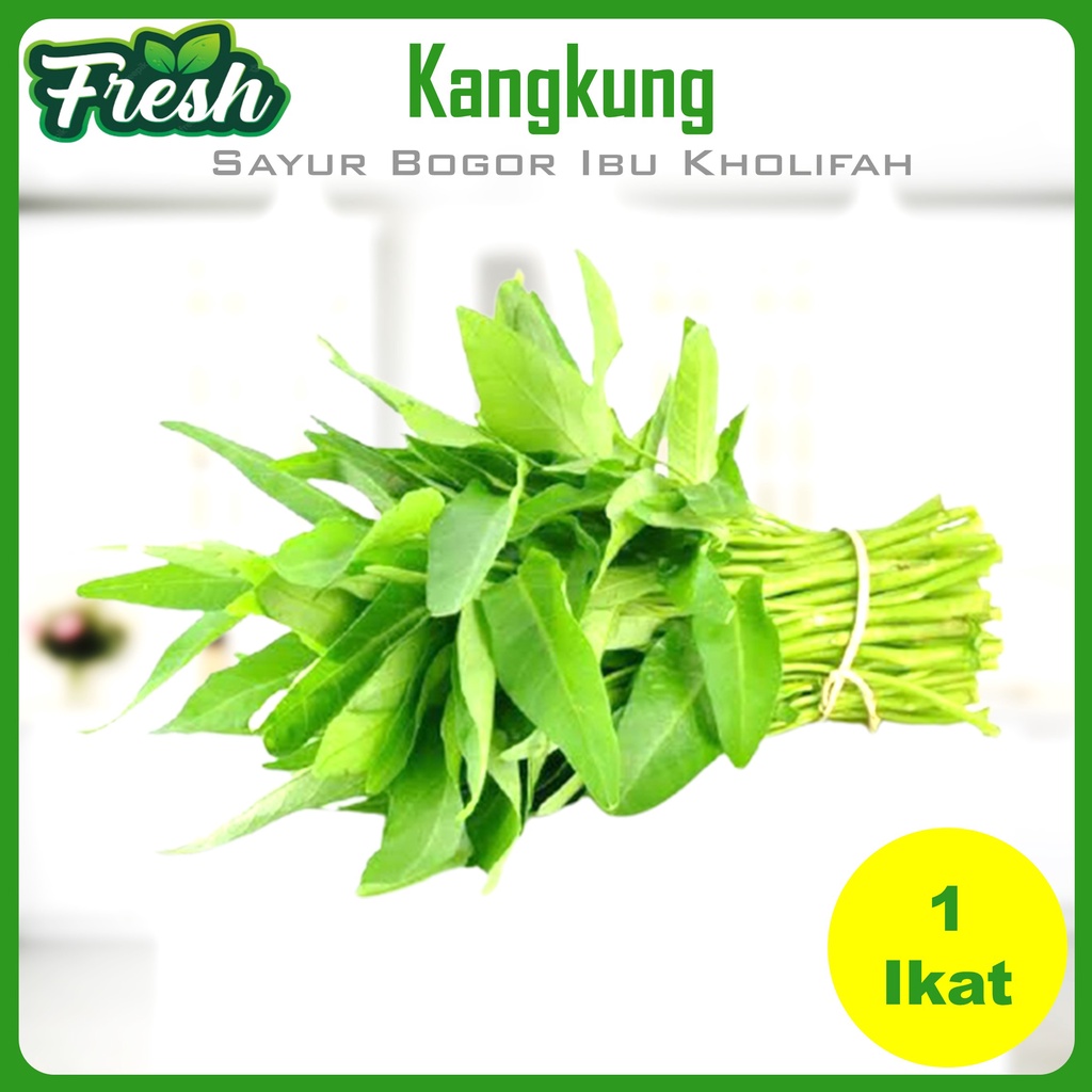 Jual Kangkung Hijau Segar 1 Ikat Makanan Sayur Segar Ibu Kholifah Depok