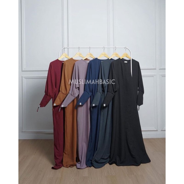 Jual HANIN ABAYA BY MUSLIMAH BASIC | MUSLIMAH BASIC | ABAYA | Shopee ...