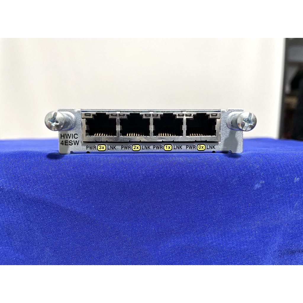 Jual cisco module hwic 4esw 4 esw 4 port 10 100 | Shopee Indonesia