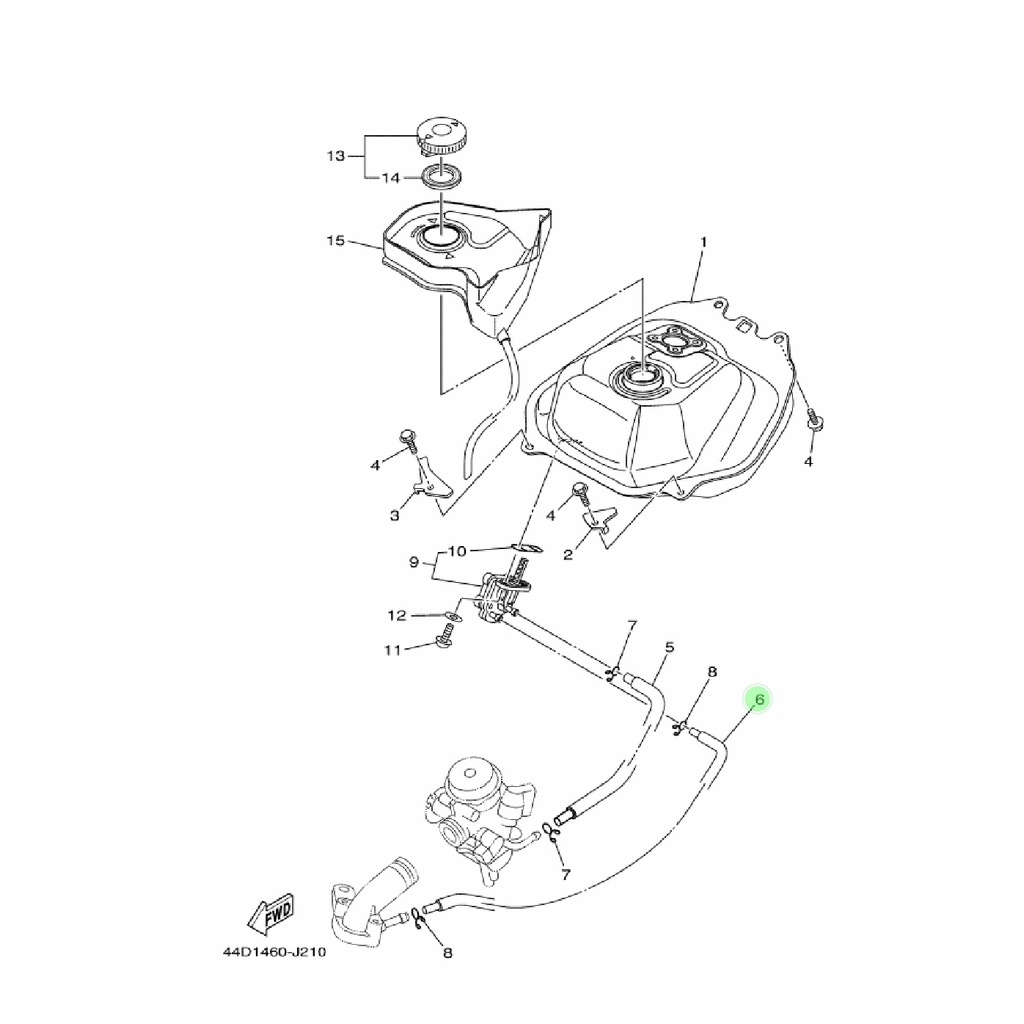 Jual PIPE 2 SELANG HISAP INTAKE KE VAKUM VACUM BENSIN XEON