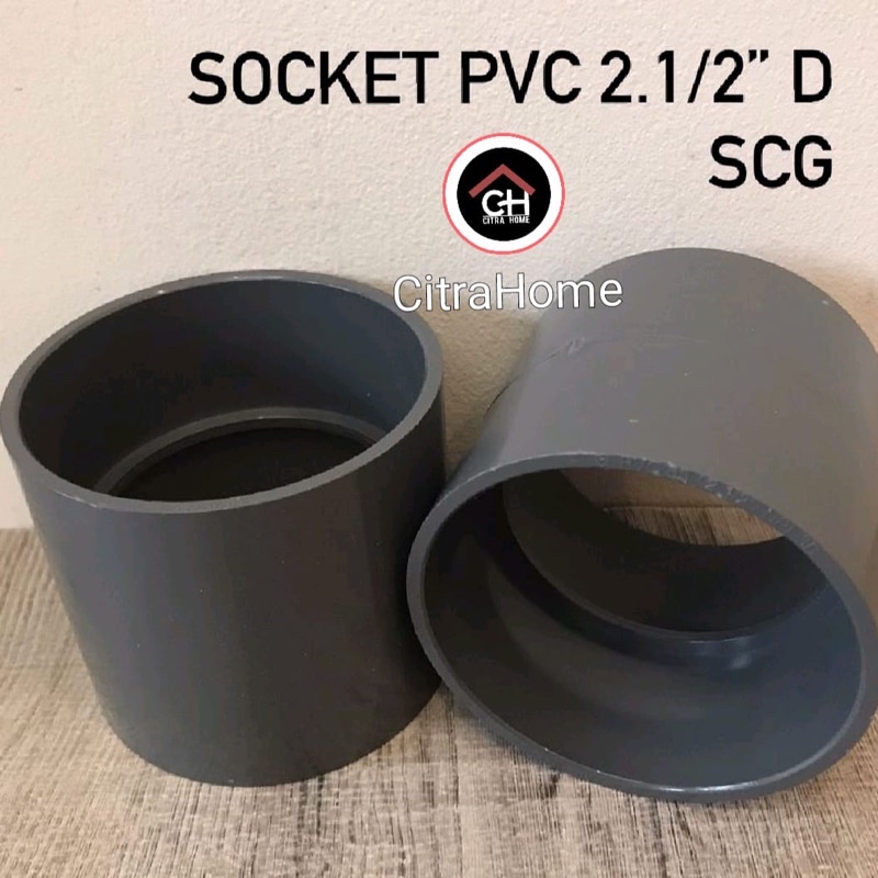 Jual Socket /Sok PVC 2.1/2” D SCG | Shopee Indonesia