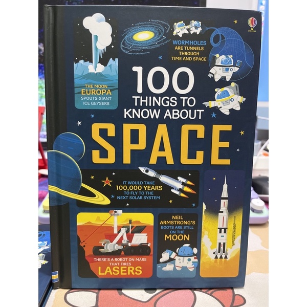 Jual usborne 100 things to know about space buku anak-anak buku bbw ...