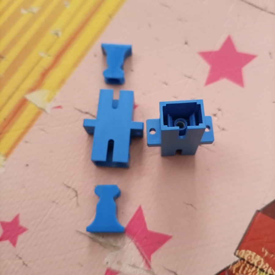 Jual Adapter Barel Sambungan FO SC UPC Female to Female Fiber Optic ...