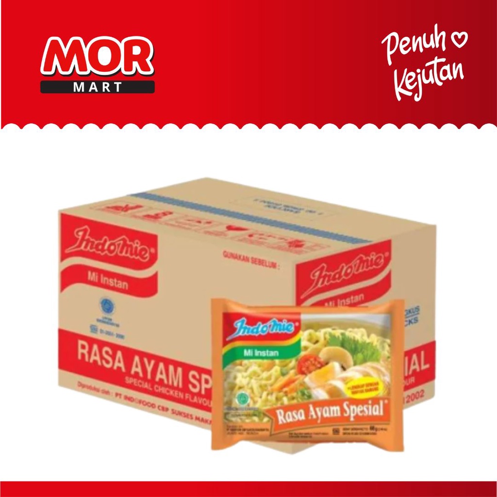 Jual Indomie Rasa Ayam Spesial 68 Gr 1 Dus Isi 40 Pcs Shopee Indonesia