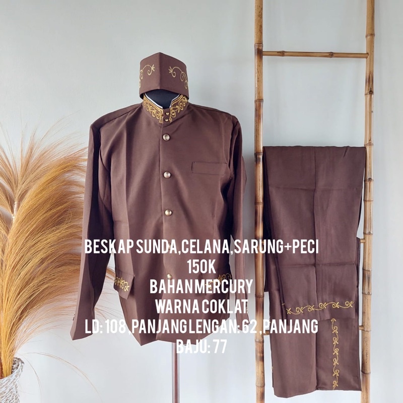 Jual beskap Sunda coklat tua | Shopee Indonesia