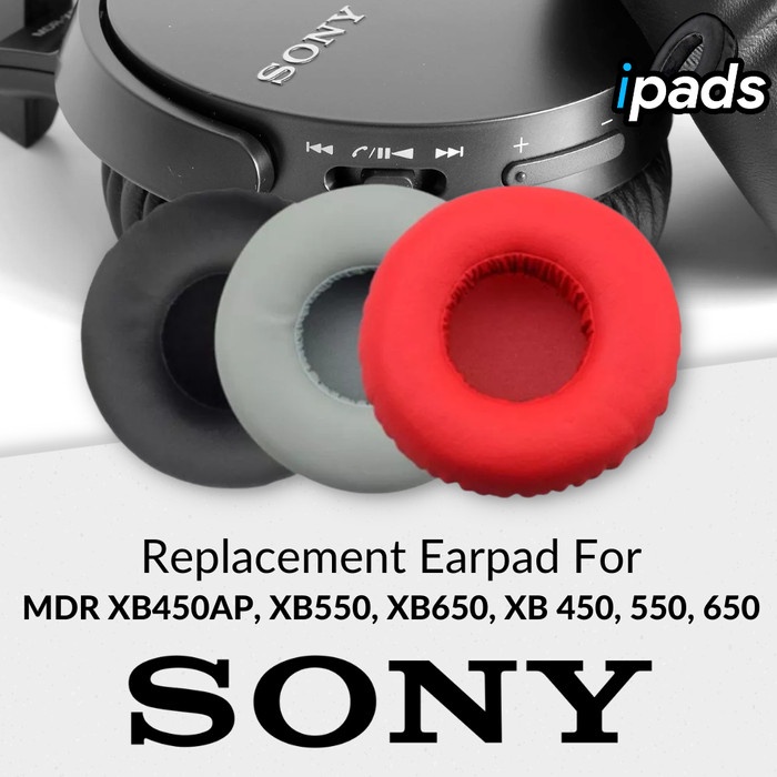 Jual Earpad Ear Pad Earcup Sony MDR XB450 XB550 XB650BT XB550AP AB - Main Image