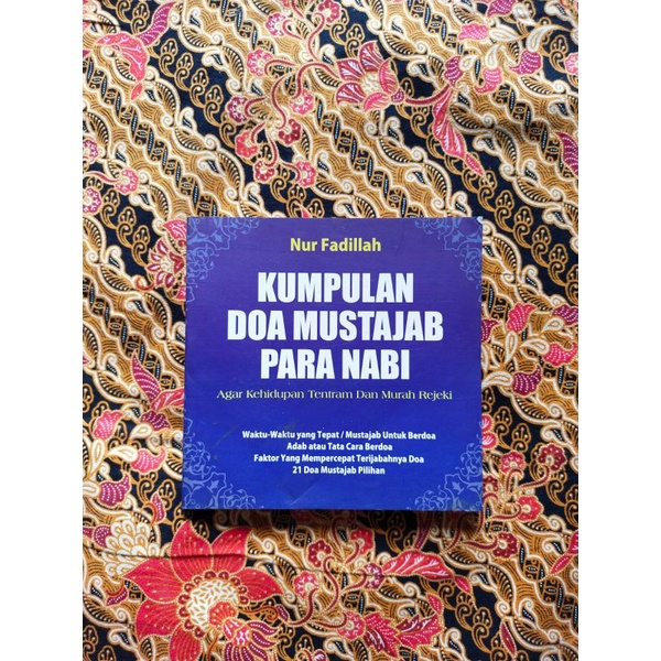 Jual Buku Ori KUMPULAN DOA MUSTAJAB PARA NABI Agar Kehidupan Tenteram ...