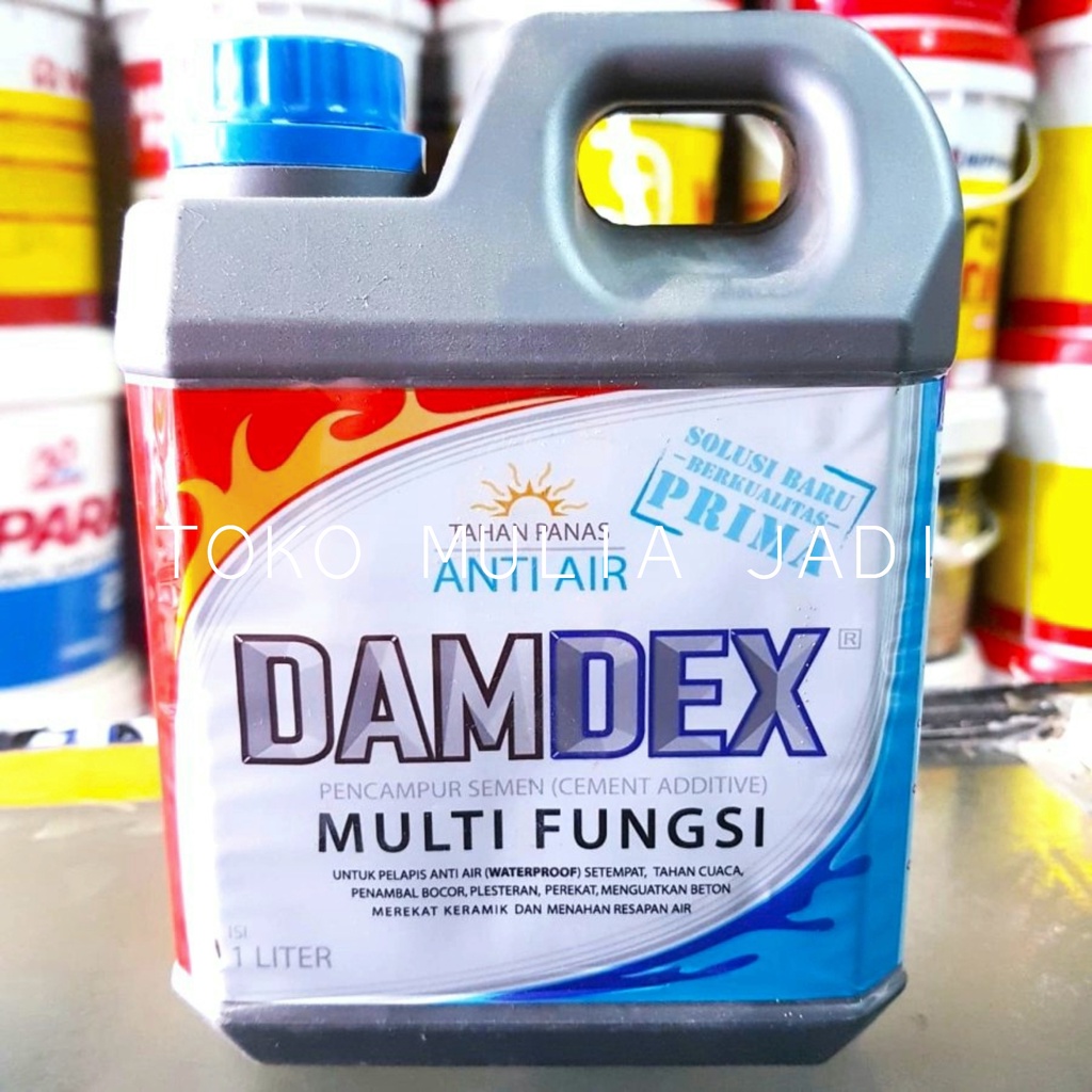 Jual Damdex 1 Liter Multifungsi Obat Pengeras Cor Beton Anti Bocor Waterproofing Pengecor 2561