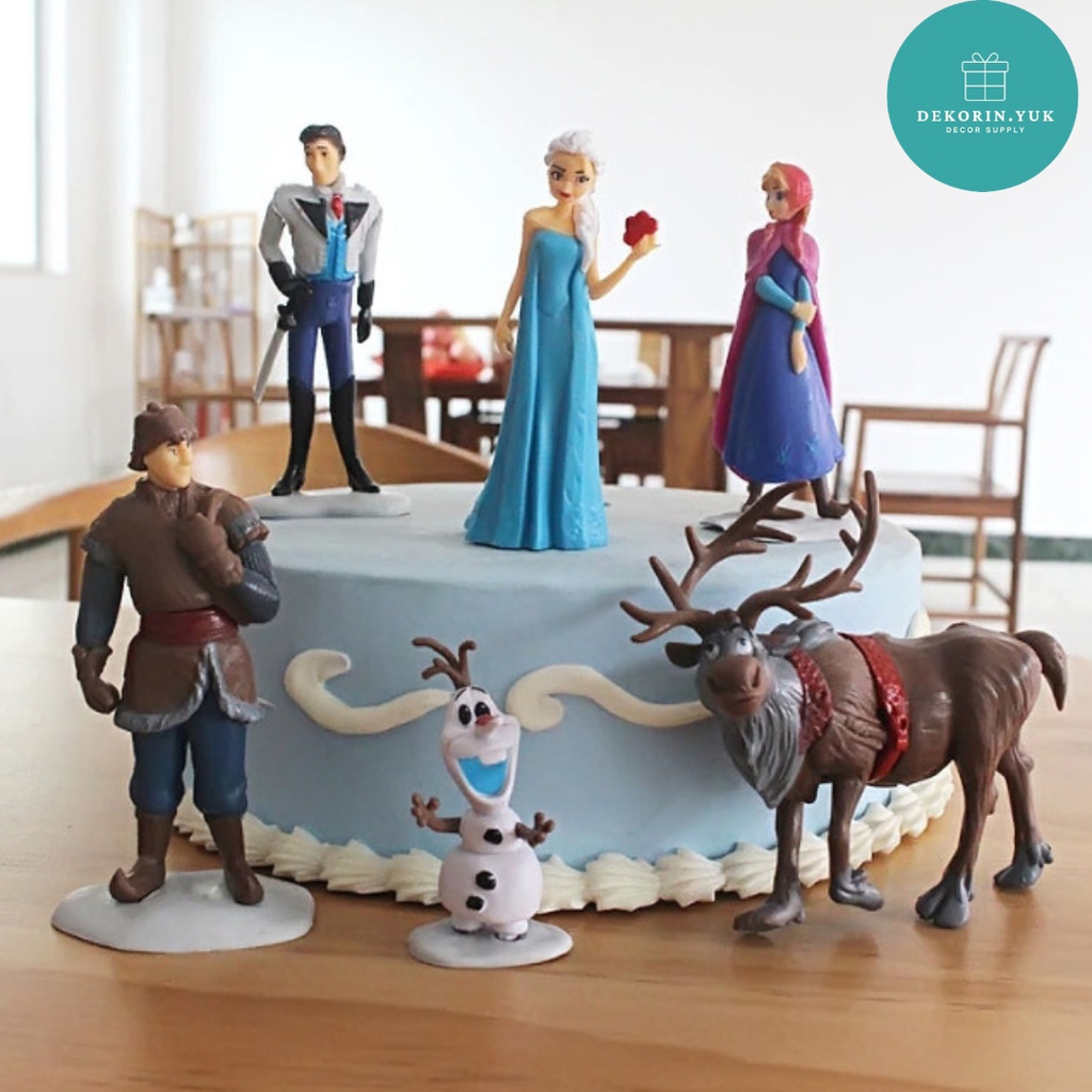 Jual Cake Topper Frozen Set Cake Topper Elsa Olaf Hiasan Kue Ulang