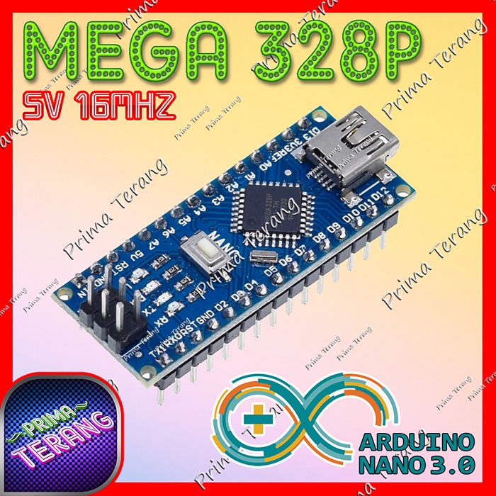 Jual Arduino Nano 3.0 ATmega 328 CH340 Mega 328P | Shopee Indonesia