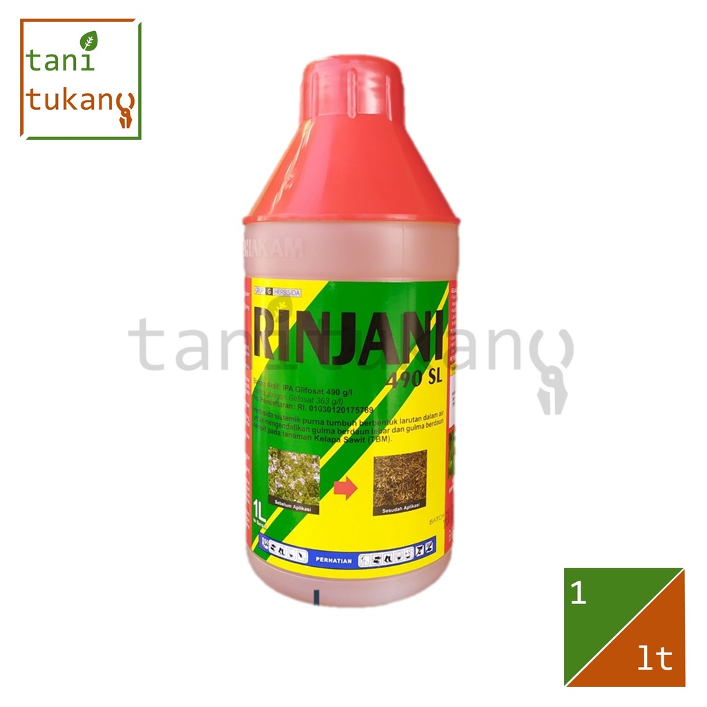 Jual RINJANI 490 SL - 1 Liter | Herbisida Sistemik Pembasmi Rumput ...