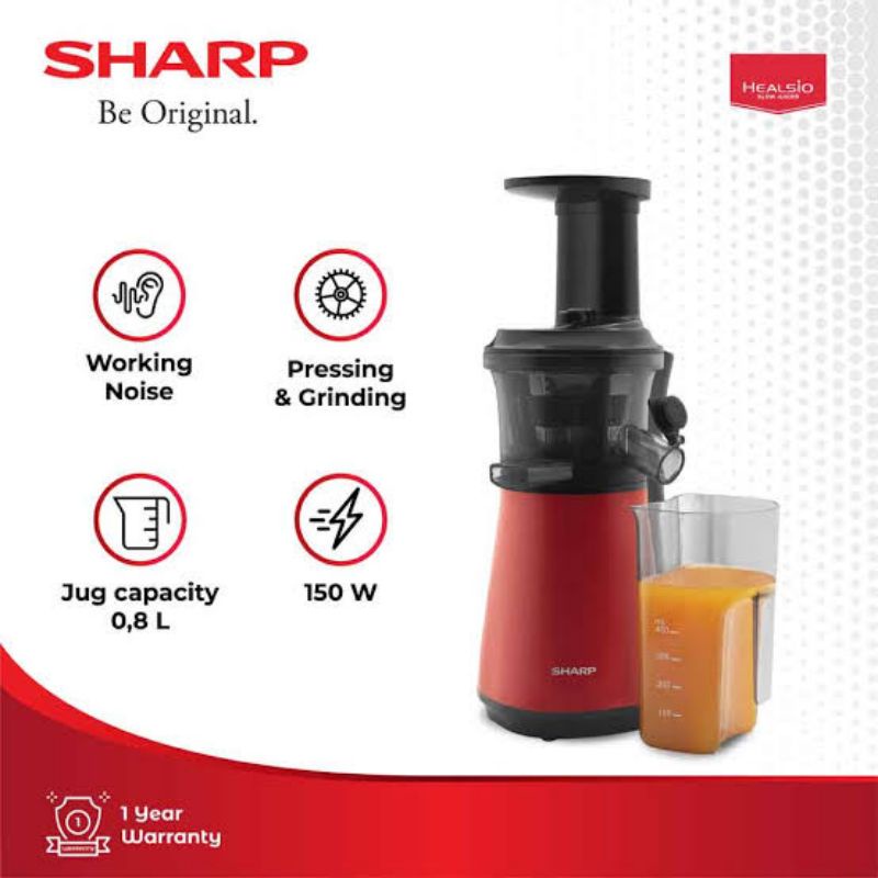 Jual SLOW JUICER SHARP EJ C20Y EJC20Y EJC 20Y C 20 Y ALAT MESIN UNTUK BIKIN PERES JUICE