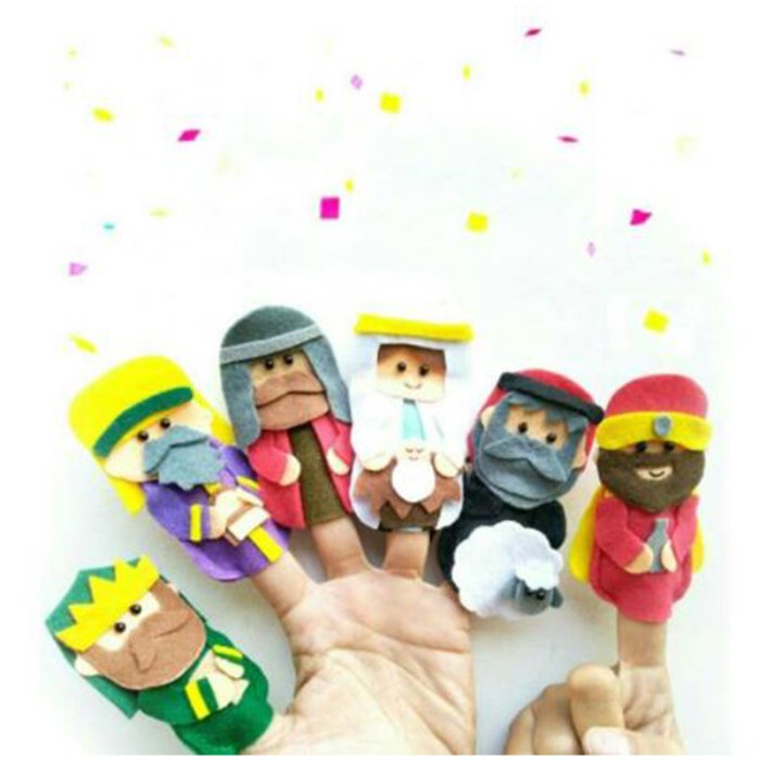Jual Precious One Boneka Jari Kelahiran Yesus Finger Puppet