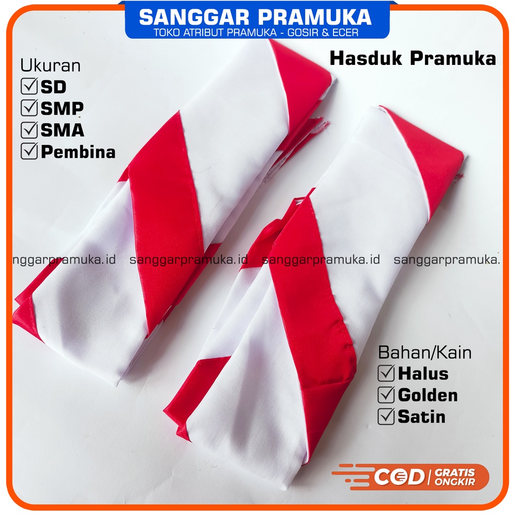 Jual Kacu Pramuka / Hasduk Pramuka SD SMP SMA | Shopee Indonesia