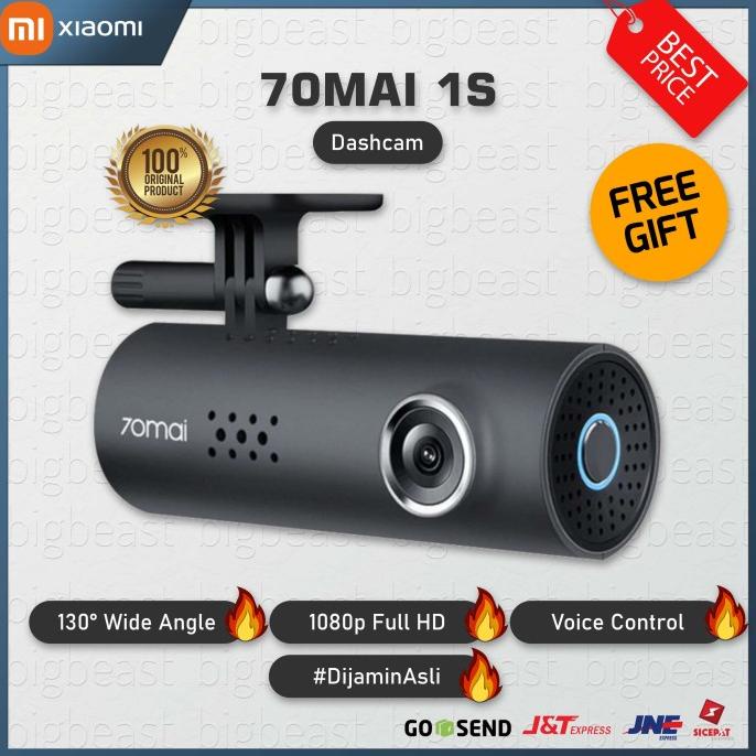 Jual 70mai Smart Dash Cam 1S WiFi 1080P Recorder Auto Car Camera ...