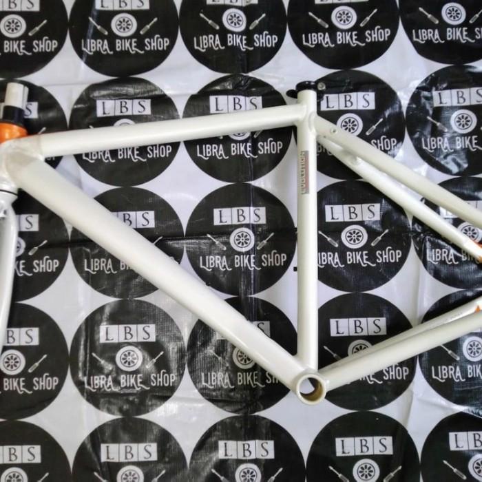 Jual Frame Satu Set Frame Fork Fixie United Evolution Gen 2 Alloy 7005 ...