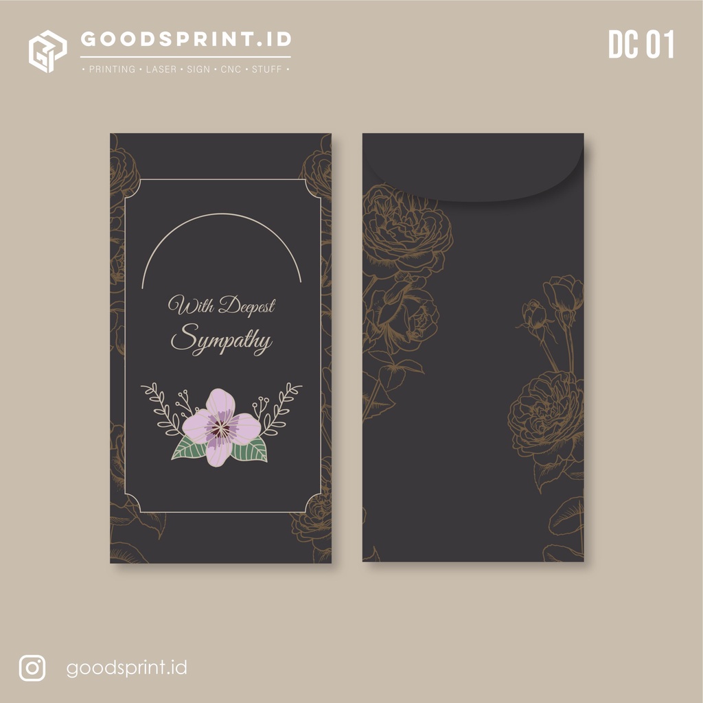 Jual Angpao Amplop Turut Berduka Cita Hongbao Turut Berduka Amplop Duka ...
