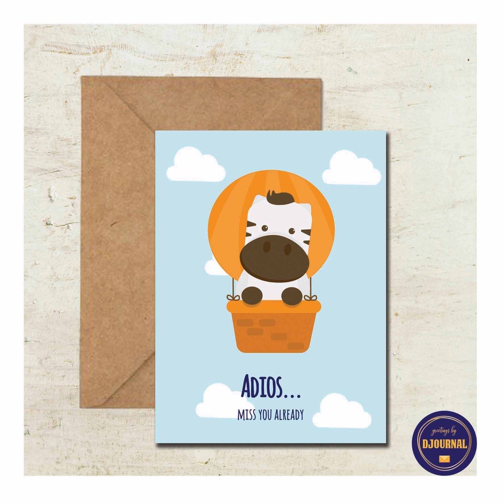 Jual Kartu Ucapan Perpisahan Kantor - Coworker Farewell Greeting Card